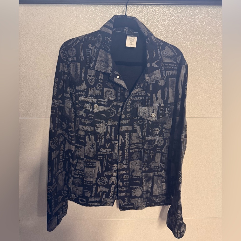 Epic Universe/Dark Universe Universal Monsters Denim Jacket